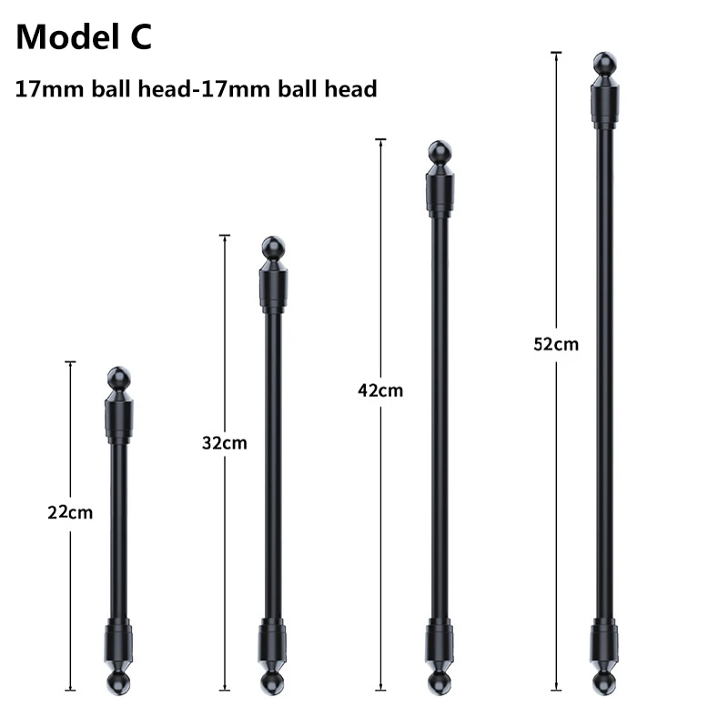 Flexible Arm Monopod Selfie Stick Rod Mount Holder Stands for Mobile Phones for Gopro Hero DJI OSMO Insta 360 Cameras Tripod