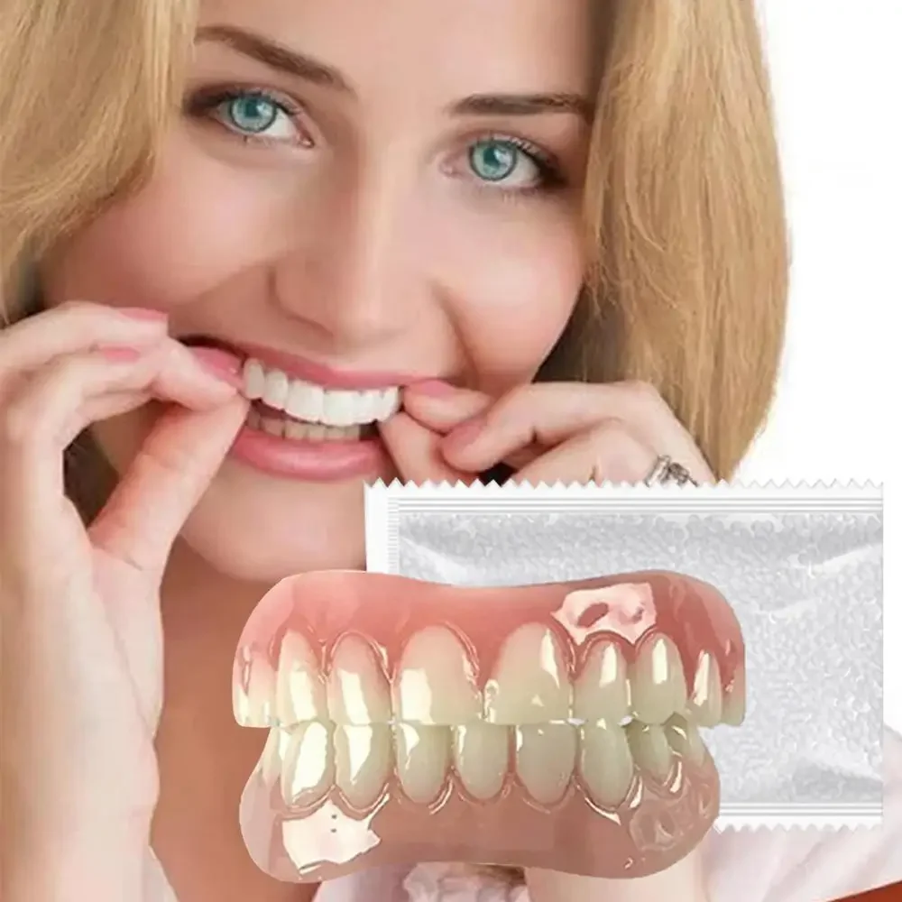 Neues Prothesen-Silikon-Set: Weiche Silikon-Liner für Ober- und Unterkiefer – Einfach anzuwenden – Detail 1