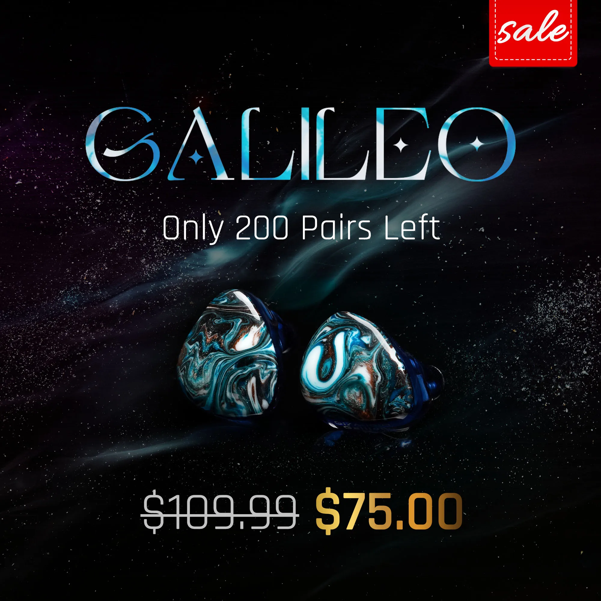 LETSHUOER x GIZAUDIO Galileo IEMs Dual-Driver Hybrid In-Ear Monitor