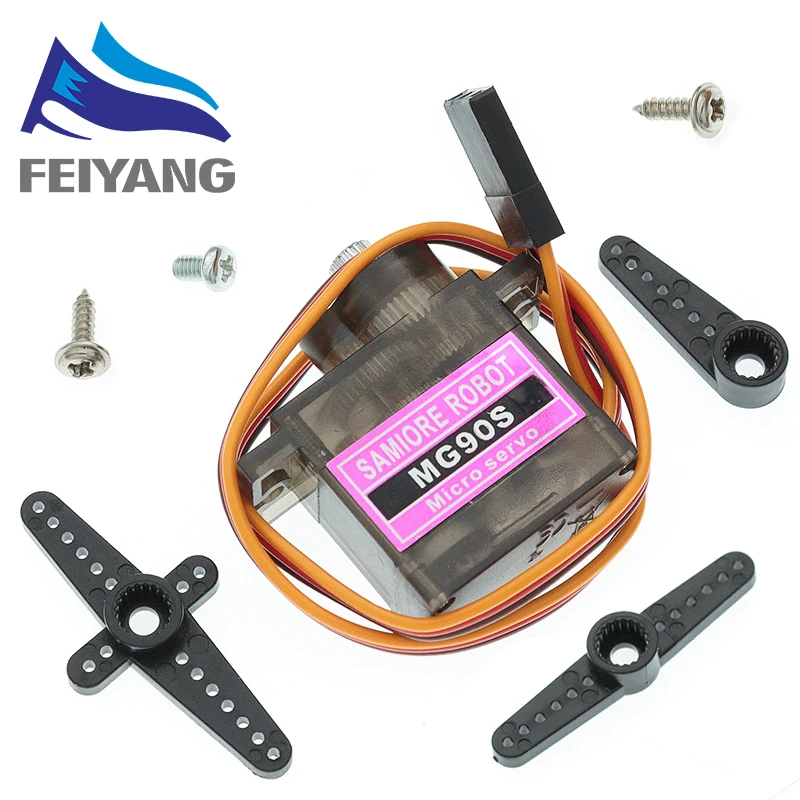 SAMIROB 100 Teile/los MG SG90 SG92R Servo Rc Mini Micro 9g RC 250 450 Hubschrauber Flugzeug Flugzeug Auto Boot – Detail 2