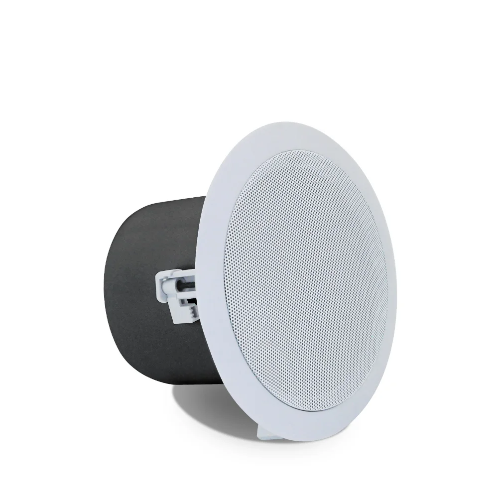 30W Powerful Ceiling Speaker with Back Cover 6inch Stereo