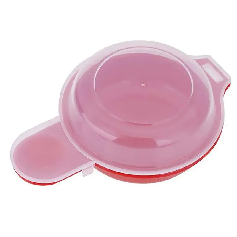 Egg Cooker 2pcs Easy Microwave Egg Cooker Egg Hamburg Omelet Making Tool PP Manual Burger Press Burger Making Tool Hamburger Pattie