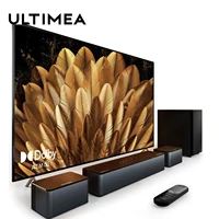 ULTIMEA 410W 5.1 Sound Bar with Dolby Atmos, Wireless Subwoofer, Surround Sound System for TV, Bass Boost,Sound Bar for Smart TV 1