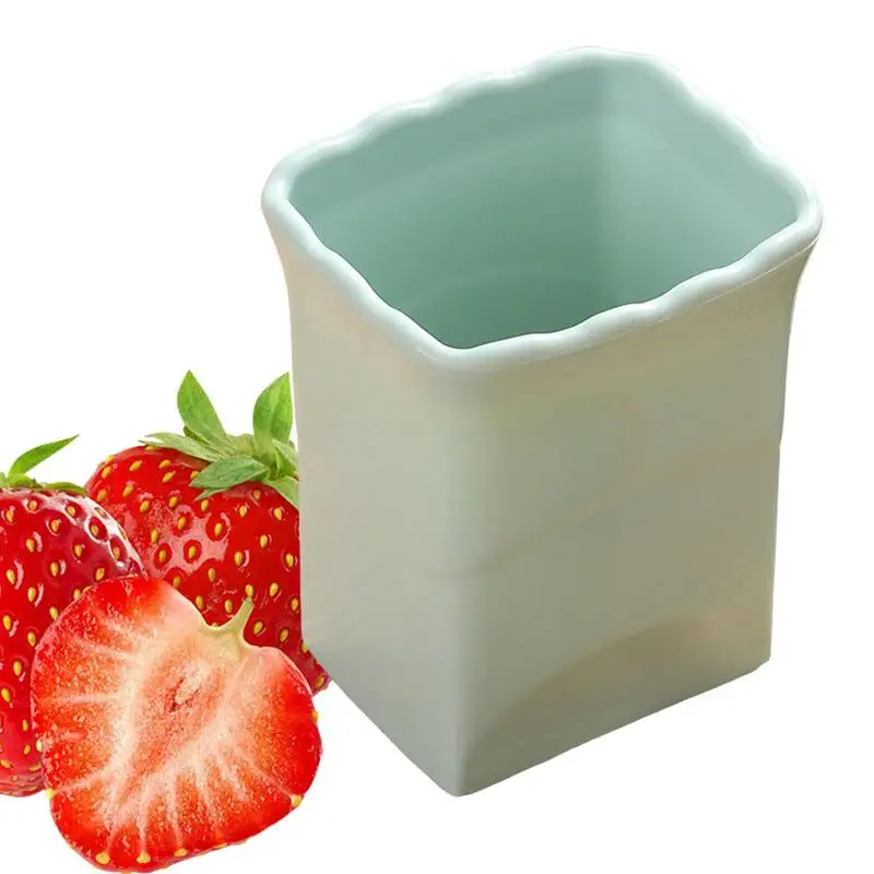 

Fruit Cup Slicer Cutter Stainless Steel Multifunctional Vegetable Fruit Slicers Press Fruit Cutting Tool Kitchen Cup Slicer