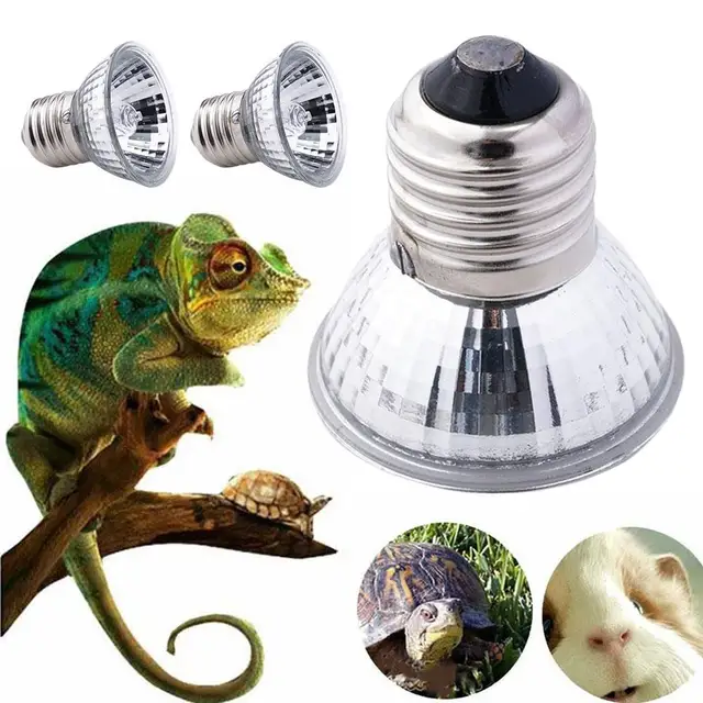 25/50/75w Uva Uvb Reptile Heating Light Bulb Snake Light Bulbs Heating Basking Light 1pcs Spectrum Full Uv Pet P2M3 1