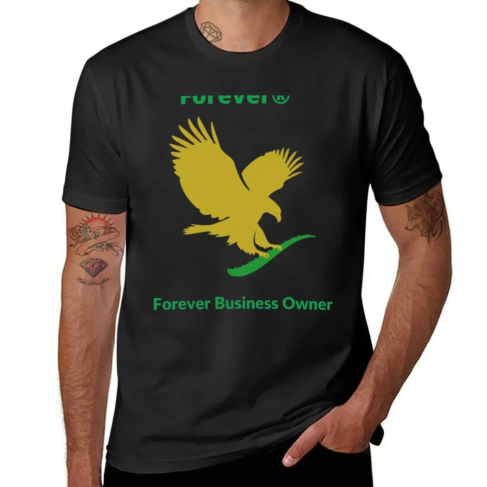 T-Shirt Forever Living Taglie Forti Magliette Doganali Per Uomo