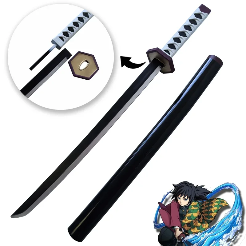 Description Picture 5 of itemDemon Slayer Katana Sword Anime Assembled Original Cosplay Weapon Orange Rengoku Kyoujurou Kamado Tanjirou Swords 72cm