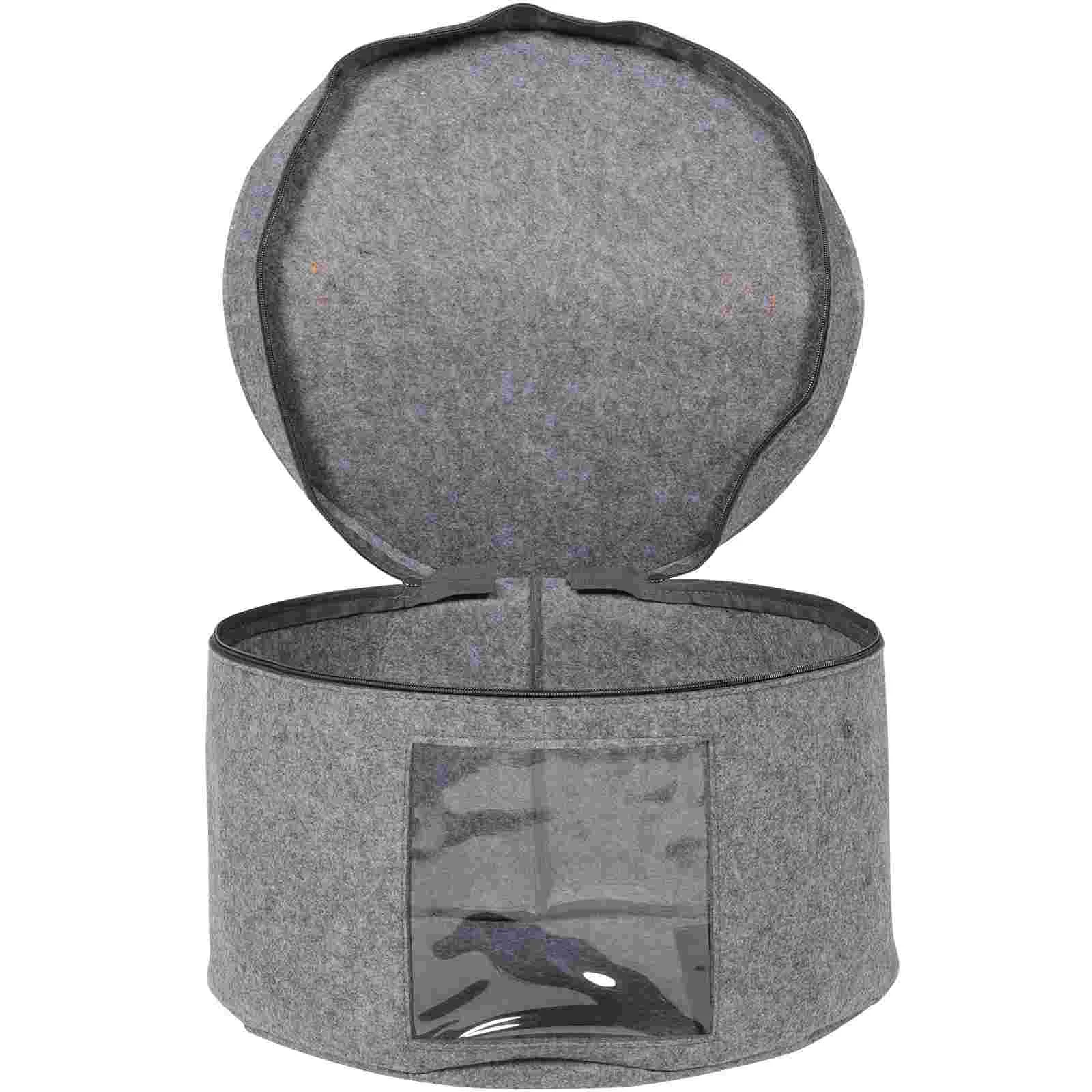 

Veemoon Storage Box Hat Boxes Women Travel Hat Carrier Organizer for Hats and Clothes