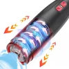 Automatic Rotation Male Masturbation Cup Silicone Vagina Real Pussy Adult Masturbator Blowjob Stroker Vibrating Sex Toys For Men 1