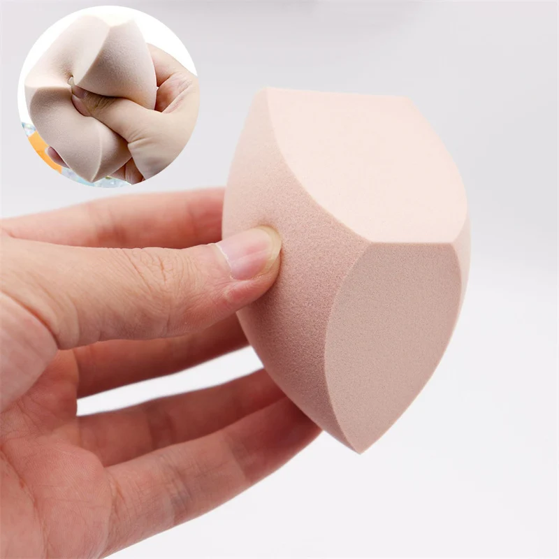 3pcs Extra Large Makeup Sponge Puff Dry Wet Dual Use Powder Makeup Sponge Foundation Cosmetic Puff Concealer Sponge Make Up Puff 3