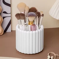 Desktop cosmetics storage box, light luxury dressing table, skincare shelf 1