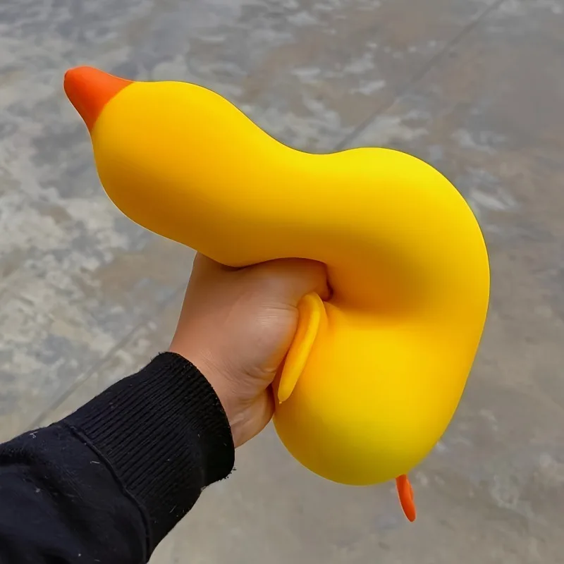Giant Squishy Duck Fidget Toy - Cute Animal Stress Reliever and Perfect Gift