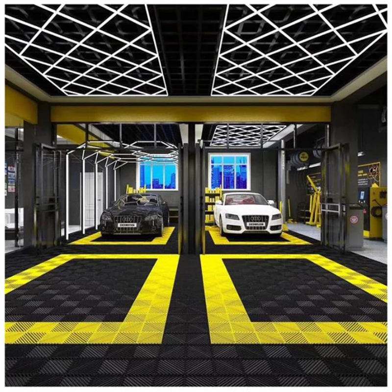 

Factory Direct Sale Plastic Flooring Interlocking Garage Floor Tiles For Garage Garage Detailing Floor Tiles