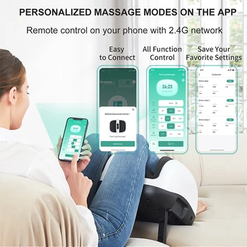 Nekteck Electric Foot Massager Shiatsu Kneading Deep Tissue Relax Roller Calf Pain Relief Fatigue Muscles Smart Foot Spa Machine 4