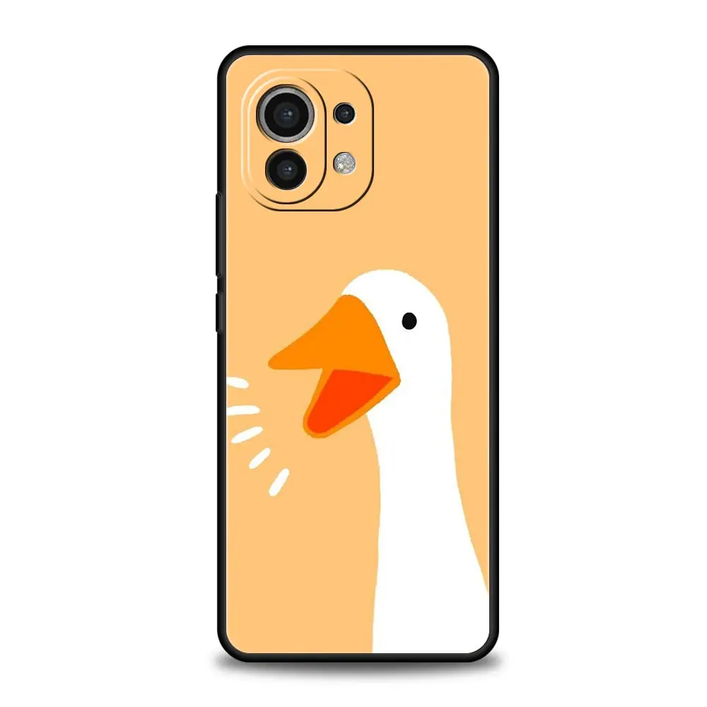 Cute Goose Duck Game Soft TPU Phone Case Cover