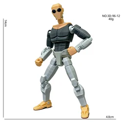 3D Printed Superheroes Anime Multi - Jointed Action Figures Ornaments Gifts (12)