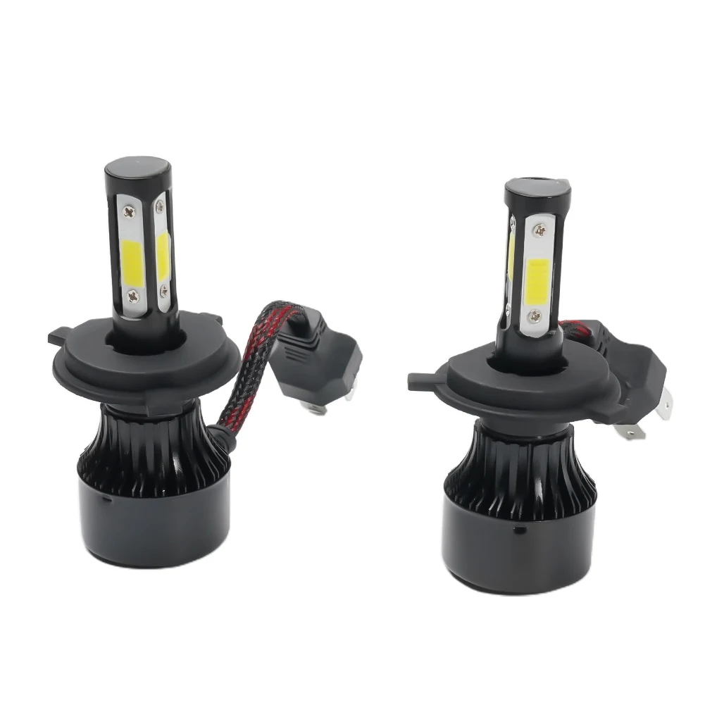 

Фары дальнего/ближнего света IP68 прожектор 2500 Вт 6500 лм 4-сторонние 9003 K лампы преобразования H4 противоударные