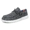 Trend Men Canvas Shoes Fashion Linen Lightweight Men Shoes Business Loafer Outdoor Man Sneakers Flat Driving Shoes Work Footwear 6
