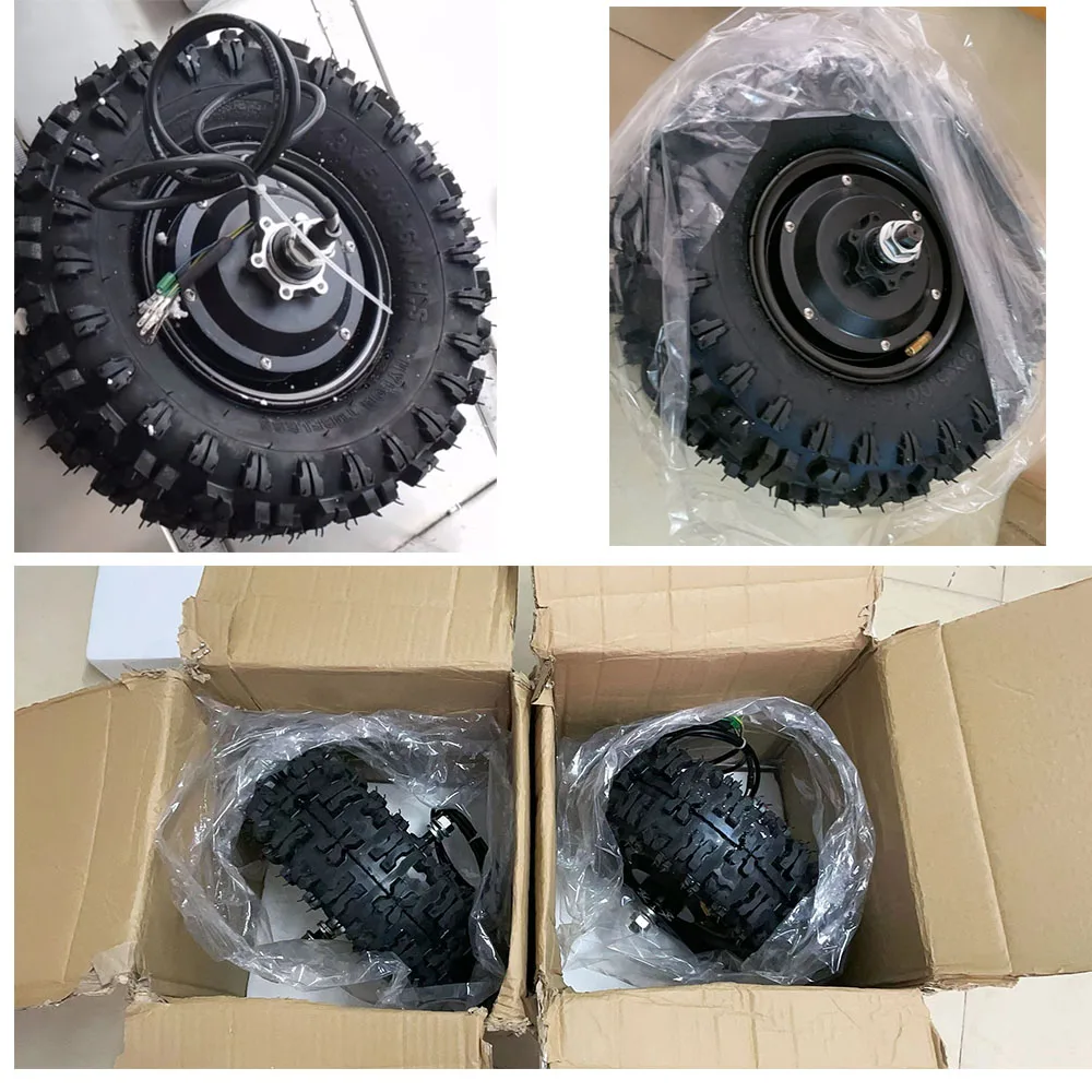 Complete Electric Wheelbarrow Motor Kits 24V 350W Hub Motor Controller Battery Throttle Brakes Power Barrow Conversion Parts