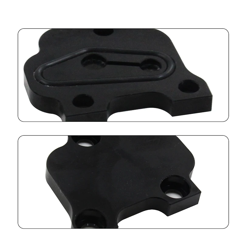 Billet VTEC VTC Block Off Combo Plate For Honda Acura K20 K24 K Series DC2 EG EK Civic