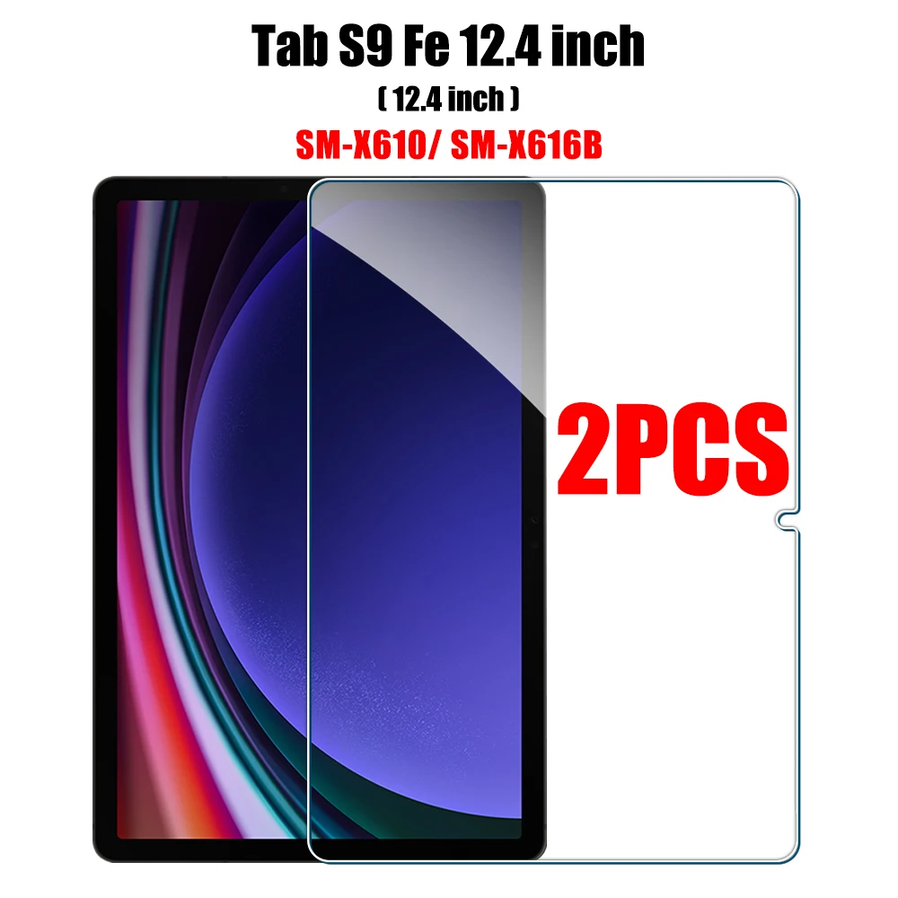 2pcs Tab S9 Fe 12.4