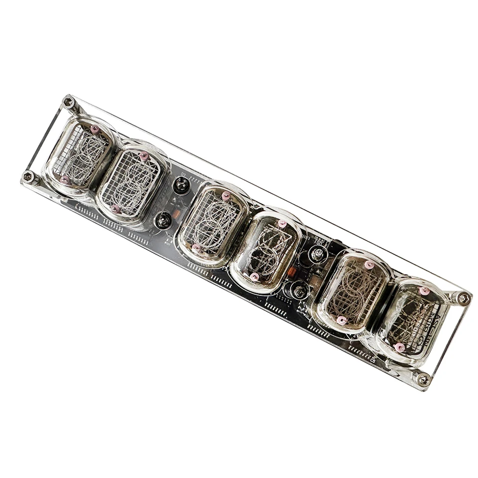 IN12 Nixie Module D'horloge Avec Lampe Tube LED Rétro Glow Tube Horloge
