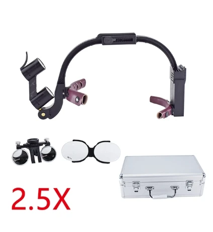 2.5X 3.5X Dr.kim Dental LED Head Light Lamp For Magnification