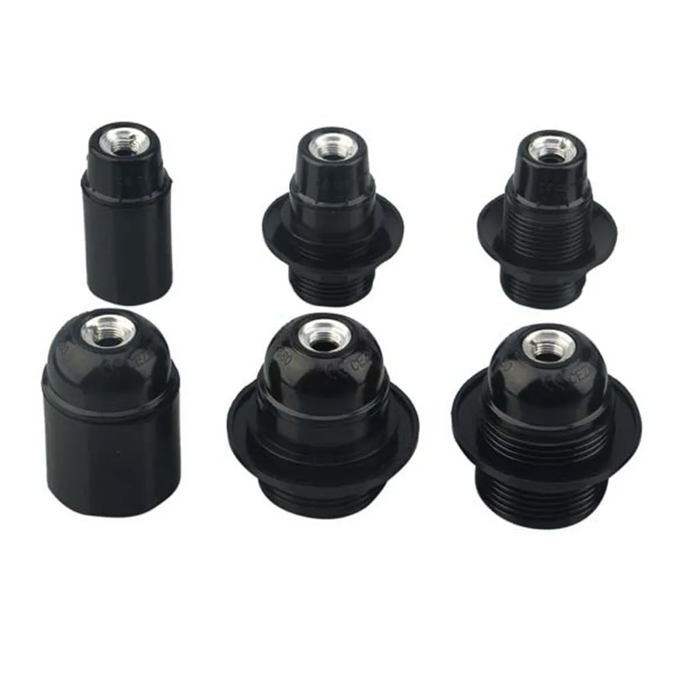1 PCS E14 Self-locking Bakelite Lamp Holder E14 Aluminum Cap Screw 4A 250V lamp holder lamp bulb holder