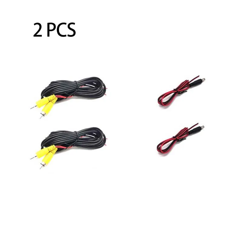 Universal RCA 6M Video Cable for Car Rear View Parking Camera Connection