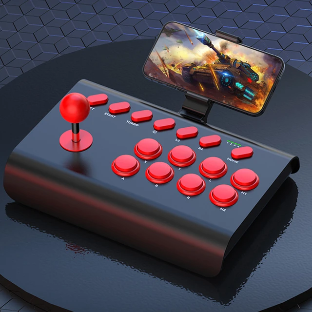 8Bitdo Arcade Stick for Switch & Windows, Arcade Fight Stick Support  Wireless Bluetooth, 2.4G Receiver and Wired Connection