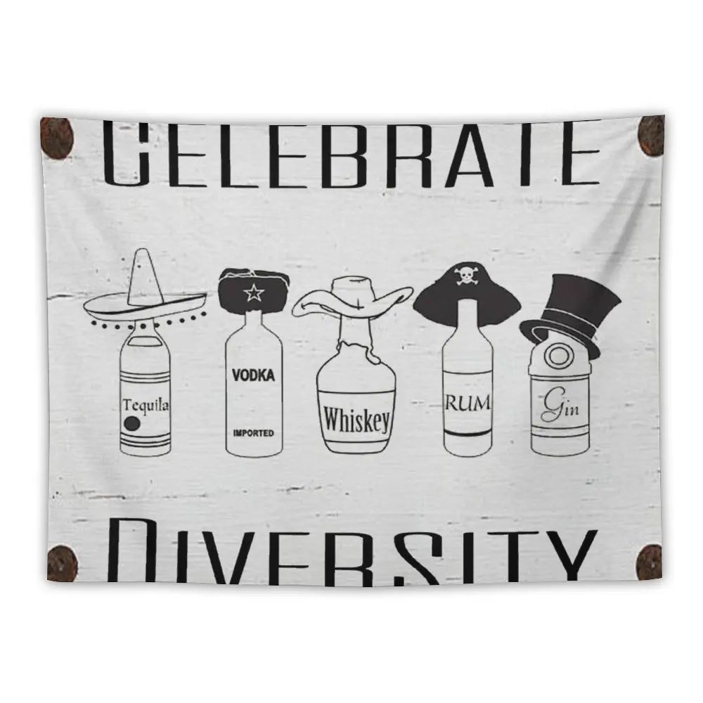

CELEBRATE DIVERSITY Tapestry Decoration Home Korean Room Decor Carpet Wall Tapestry