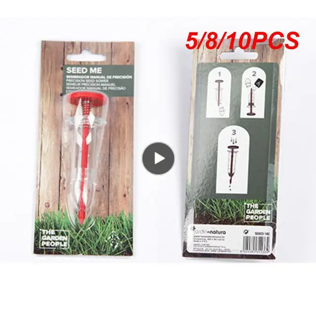 5/8/10 db Műanyag Vetőmag Tálca Egyszerű Gyorsan Mager Egészséges Biztonságos Kertészkedés Átlátszó Kézi Ültetvényes Kiegészítők