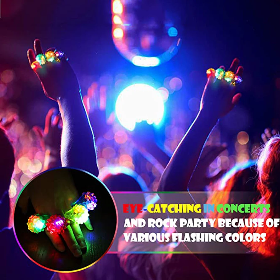 30/60/120/200/300 Stück LED Finger Lichter 6 Farbe Finger Taschenlampen für  Kinder Geburtstags feier liefert Rave Laser verschiedene Spielzeuge -  AliExpress