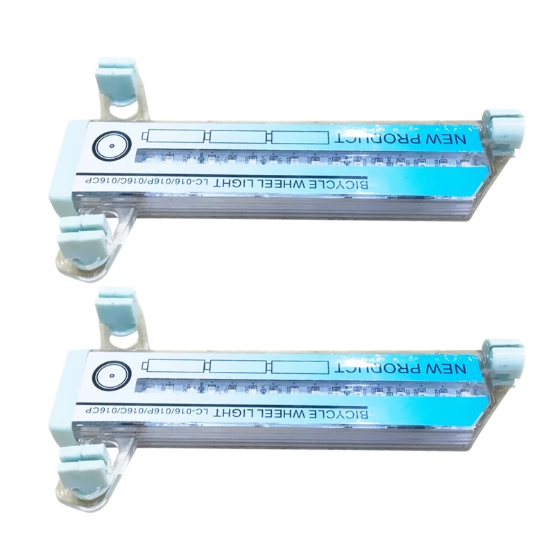 2Pcs Bicycle Motorcycle Bike Tyre Tire Wheel Lights 32 LED Waterproof