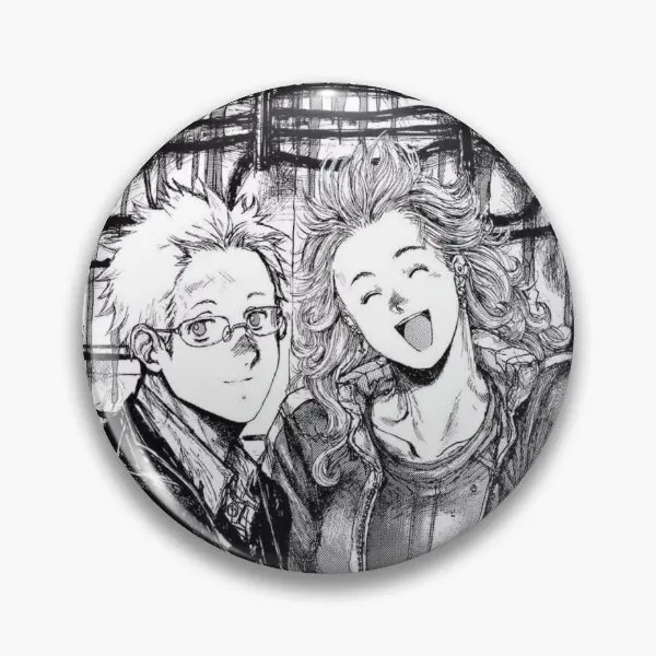 Dorohedoro Shin And Noi Soft Button Pin Badge Decor Spilla Da Bavero Donna Spilla Carina Gioielli Amante Cappello Cartone Animato Divertente Collare C