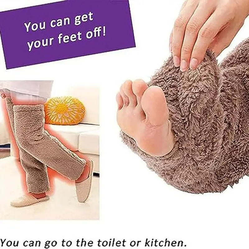 Slipper Socks for Women Thick Soft Slipper Socks Cozy Winter Adult Socks Fuzzy Slipper Socks for Winter Halloween Christmas Gift