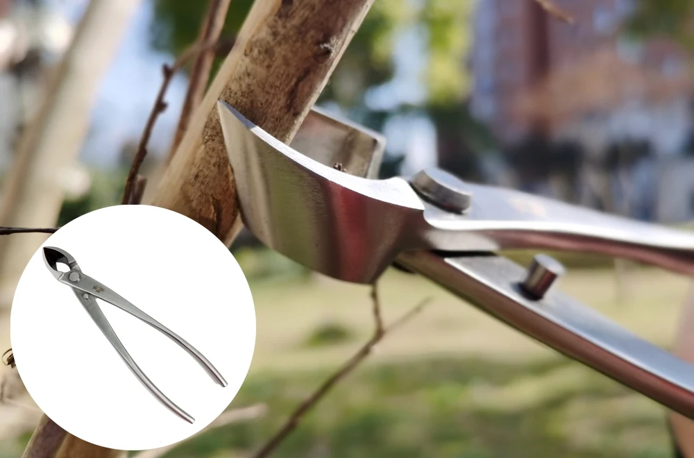 Bonsai tool Set Kit Stainless Steel Bonsai Scissors Knob Cutter Jin Pliers Trunk Splitter Garden Pruning Styling Tools