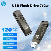 HP USB3.2 Flash Drive 762W Metal Business USB Pendrive 32GB/64GB/128GB/256GB Office Memory Pen Drive 2