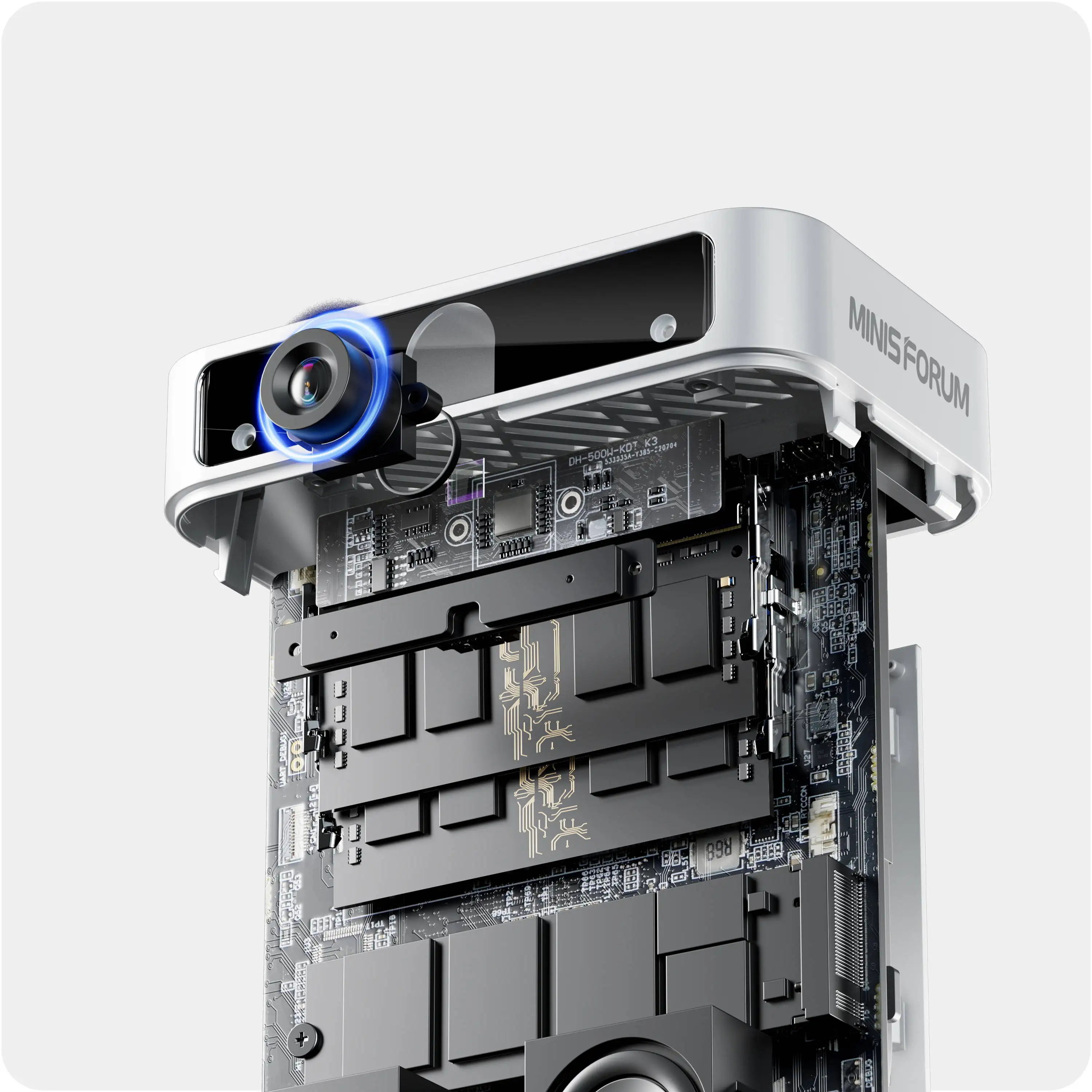 MINISFORUM MC560 MINI PC AMD Ryzen 5 5625U Windows 11 With QHD Camera Speaker DDR4 16GB 512GB SSD MINI PC Office Computer | Minisforum MC560 32Gメモリー 512GB SSD | ミニPC | ミニズフォーラム