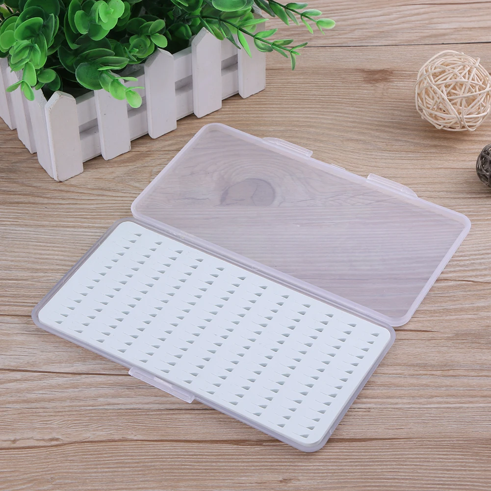 Fishing Tackle Box Clear Fly Lures Bait Hook Box Transparent Fishing Box Portable Fishing Box Fishing Accessories