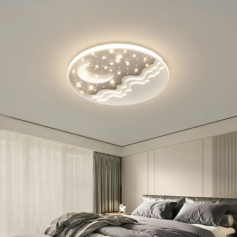 

2022 New Children's Room Light LED Ceiling Light Modern Nordic Ins Girl Xingyue Creative Master Bedroom Light