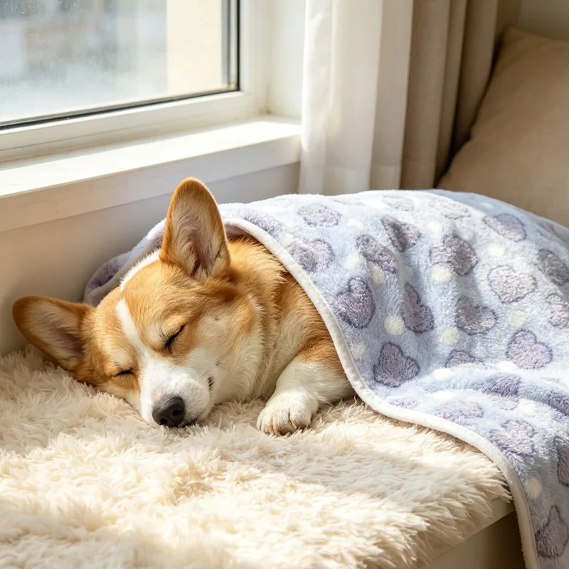 Pet Blanket For Cats And Dogs Machine Washable Warm Bed Mat_voghion.com