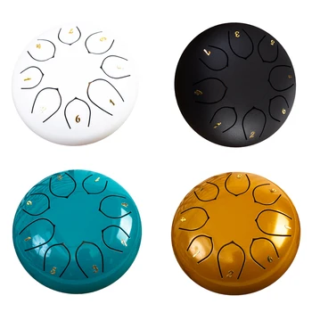 Steel Tongue Drum 6 Inch 8 Tone 1