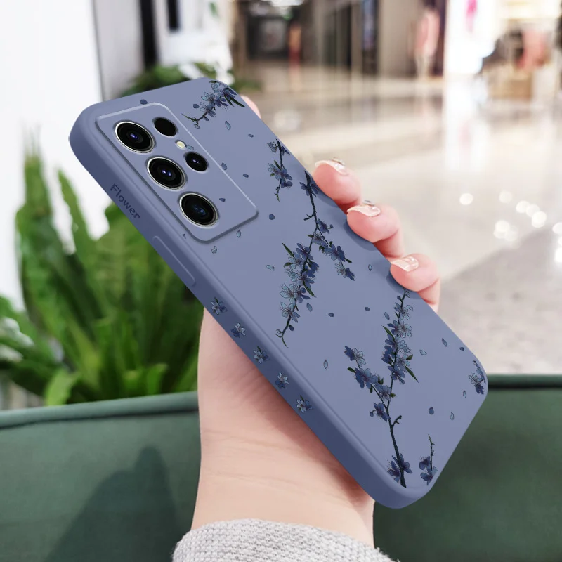 Blooming Irises Phone Case - Elegant Protective Cover with Floral Design