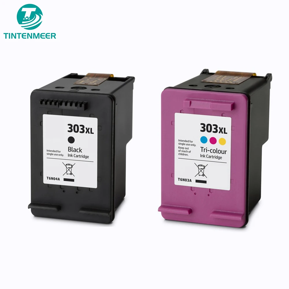 Tintenmeer Per Cartuccia D'Inchiostro Hp303 303Xl Per 303 Envy Photo 7158 7164 7820 7822 7830 7855 7855Aio 7858 7864 Stampante Tango X