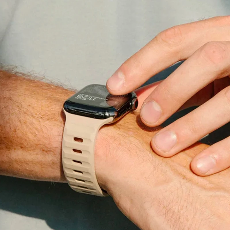 Soft Silicone Strap For Apple Watch Band Ultra