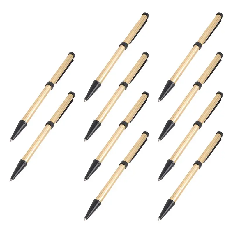 ABRJ-10개 목공용 펜 키트 7mm 슬림라인 펜 트위스트 키트(리필 포함) 선반 가공 용품