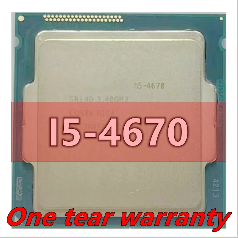 

I5-4670 i5 4670 SR14D 3,4 ГГц четырехъядерный ЦПУ Процессор 6 Мб 84 Вт LGA 1150