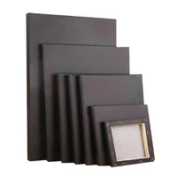 1pcs Black Canvas Wooden Oil Painting Frame Cotton Canvas DIY Graffiti Children’s Canvas Frame Beginner’s Practice Art Supplies