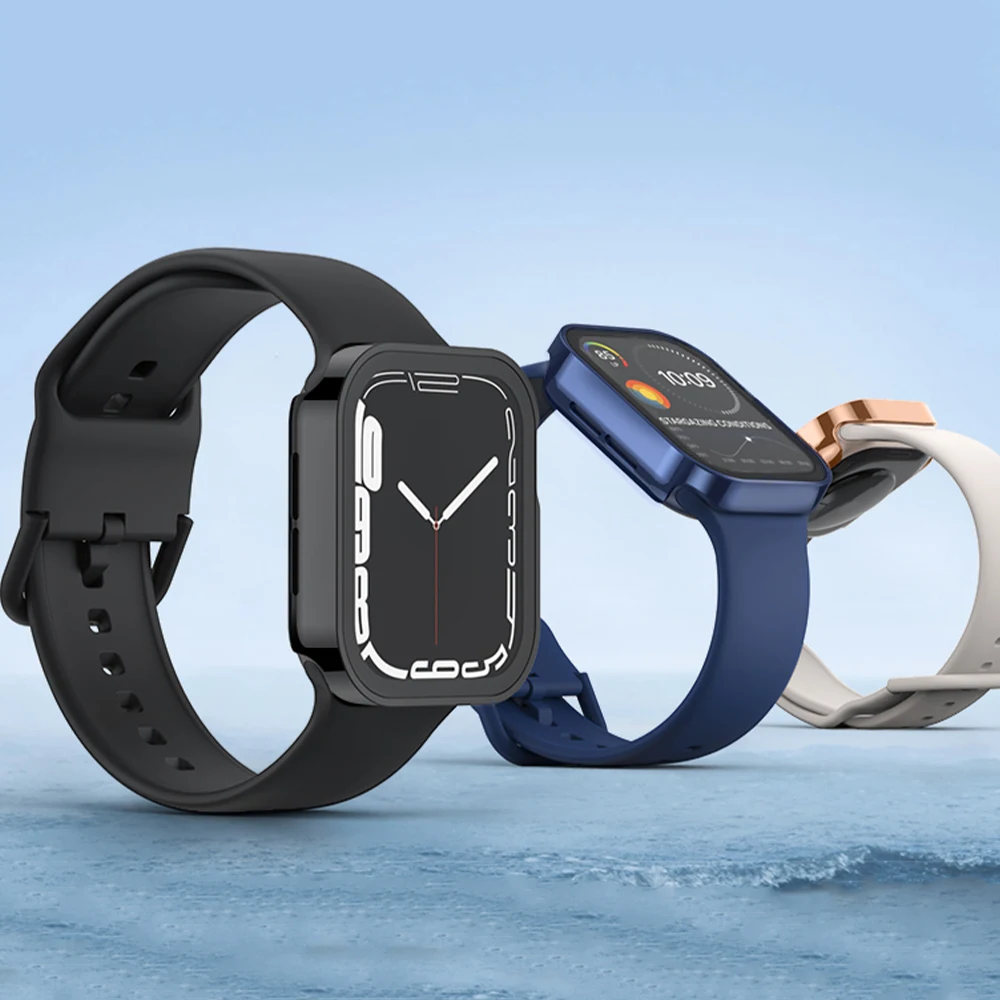 Apple Watch 7   ̽ 45mm 41mm 44mm 40mm, ȭ ȣ Ŀ ƮƮ   iWatch 4 5 SE 6 ׼